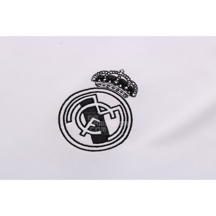 Chandal del Real Madrid Manga Corta 2022-23 Blanco y Purpura - Haga un click en la imagen para cerrar
